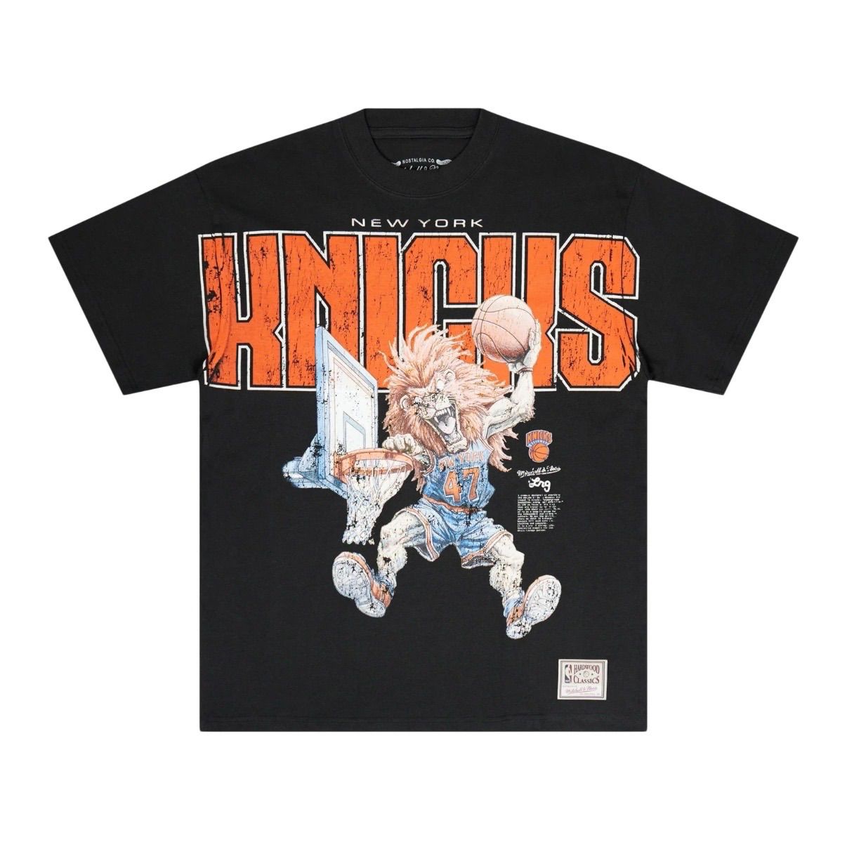 LRG × Mitchell & Ness × NBA KNICKS TEE l4sqmssxx エルアールジー ミッチェルアンドネス ニックス 半袖Tシャツ
