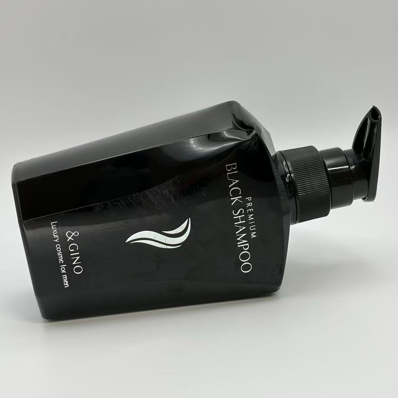 &GINO 頭皮ケア プレミアムブラックシャンプー 400ml【 スカルプ 男性