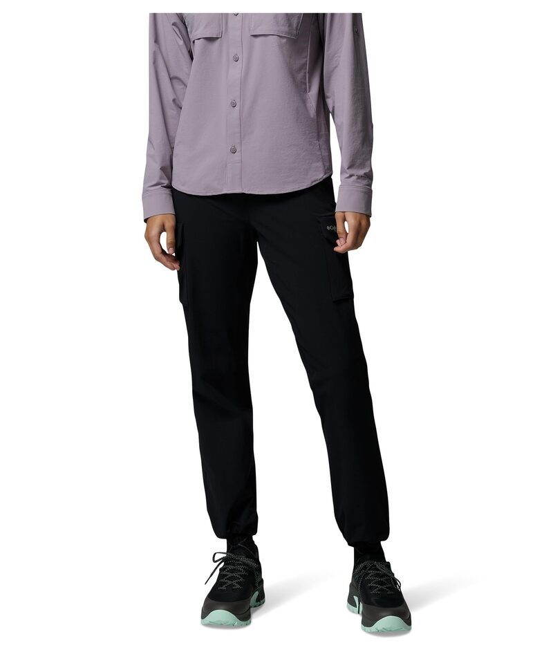 コロンビア レディース ボトムス カジュアルパンツ Columbia Silveridgelite Pants Black ブラック