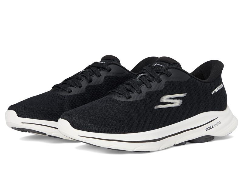 スケッチャーズ メンズ シューズ スニーカー SKECHERS Performance Go Walk 8 Pelayo Hands Free Slipin BlackWhite ホワイト