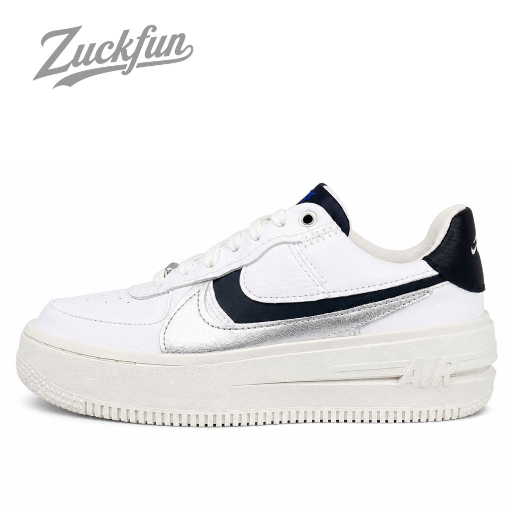 NIKE AIR FORCE 1 PLT.AF.ORM LV8 エア フォース 1 プラットフォーム エレベイト ホワイト ブラック 白 黒 レディース ナイキ スニーカー 22.5 cm U11853