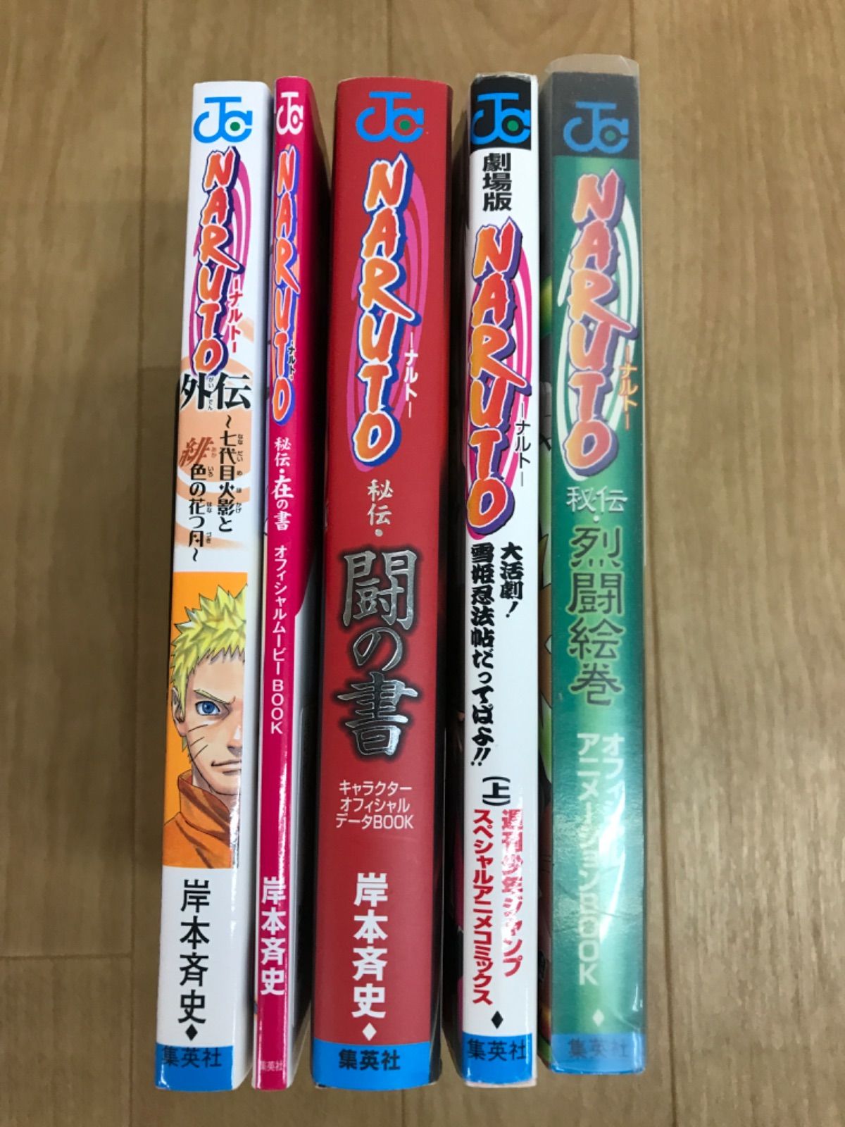 ☆①【未開封あり】NARUTO ナルト 1~72巻全巻 ＋ 外伝など関連本5冊