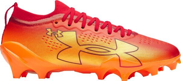 アンダーアーマー レディース シューズ スニーカー Under Armour Blur Pro Football Cleats RedOrange レッド