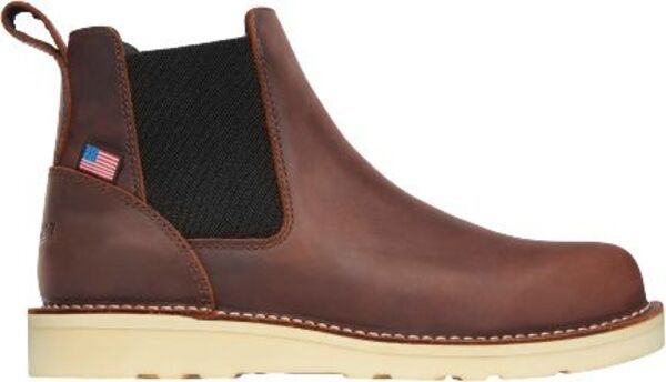 ダナー メンズ シューズ ブーツ・レインブーツ チェルシー Danner Mens Bull Run Chelsea 6 Work Boots Brown ブラウン