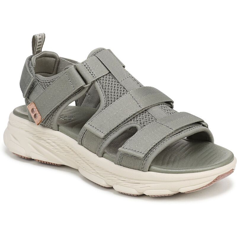 ライカ レディース シューズ サンダル Ryka Devotion Max T Strap Womensandals Vetiver Green グリーン