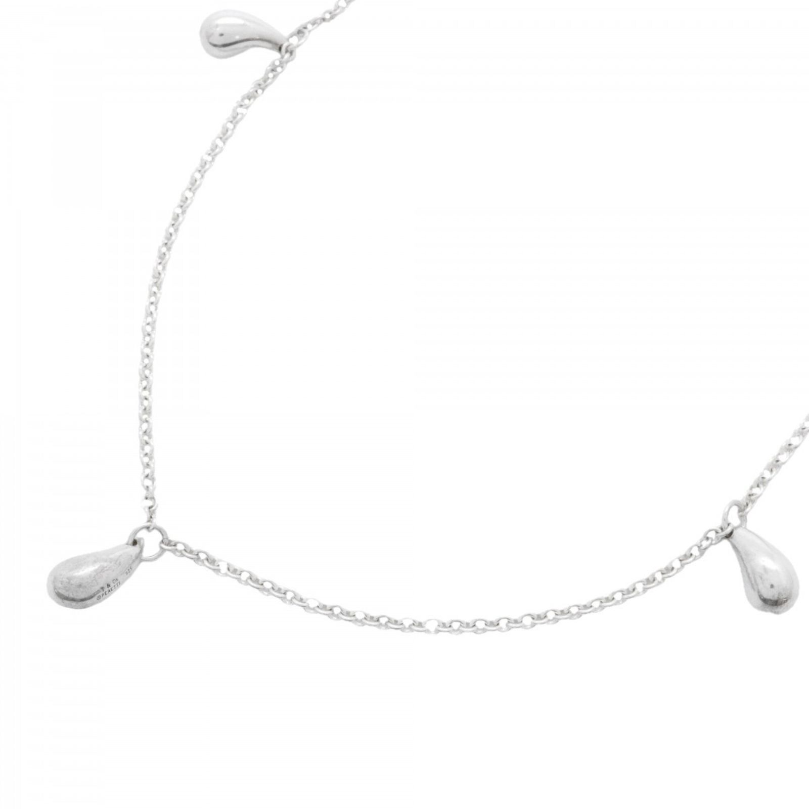 ティファニー(Tiffany) ティファニー ネックレス ティアドロップ 3P シルバー925レディース