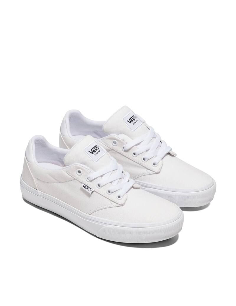 【送料無料】 バンズ レディース スニーカー シューズ Vans Atwood DX Mens LaceUp Casual Sneakers White