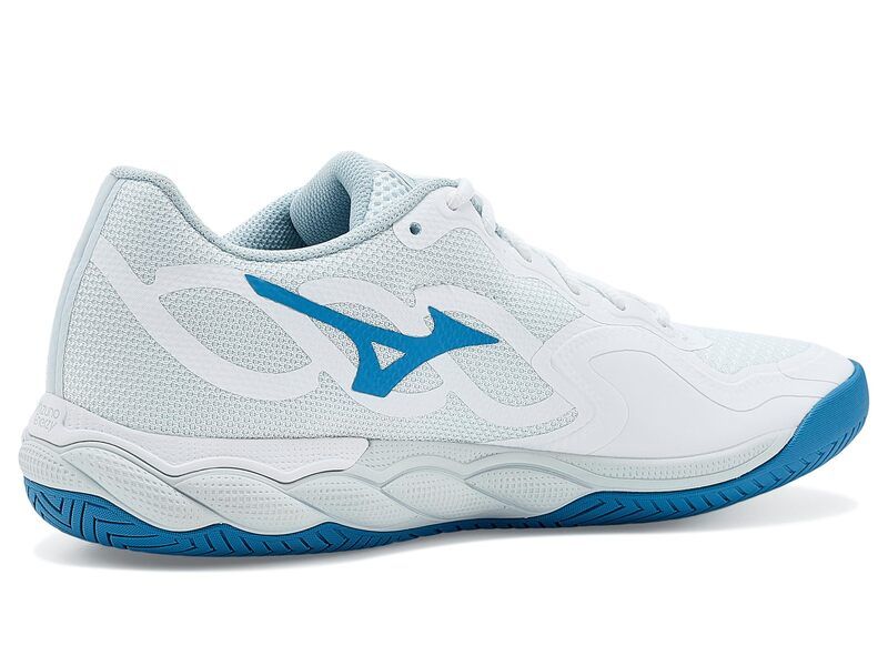 ミズノ レディース シューズ スニーカー Mizuno Wavenforce Court AC WhiteParisian ホワイト