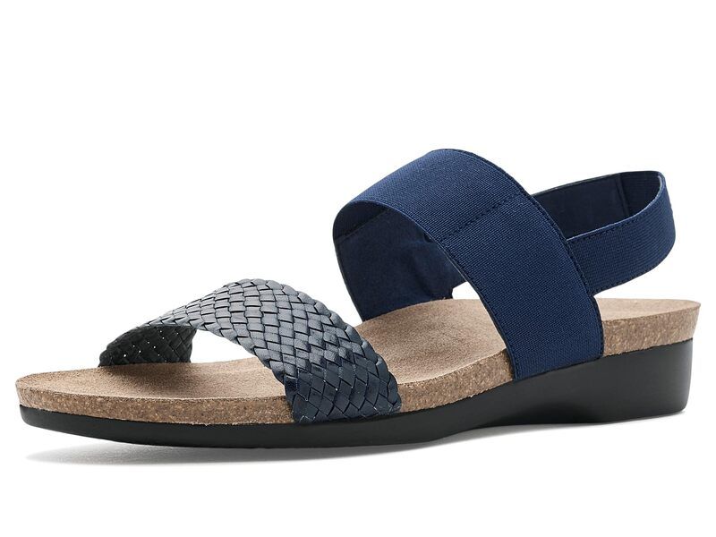 ムンロー レディース シューズ サンダル Munro Pisces Navy ネイビー