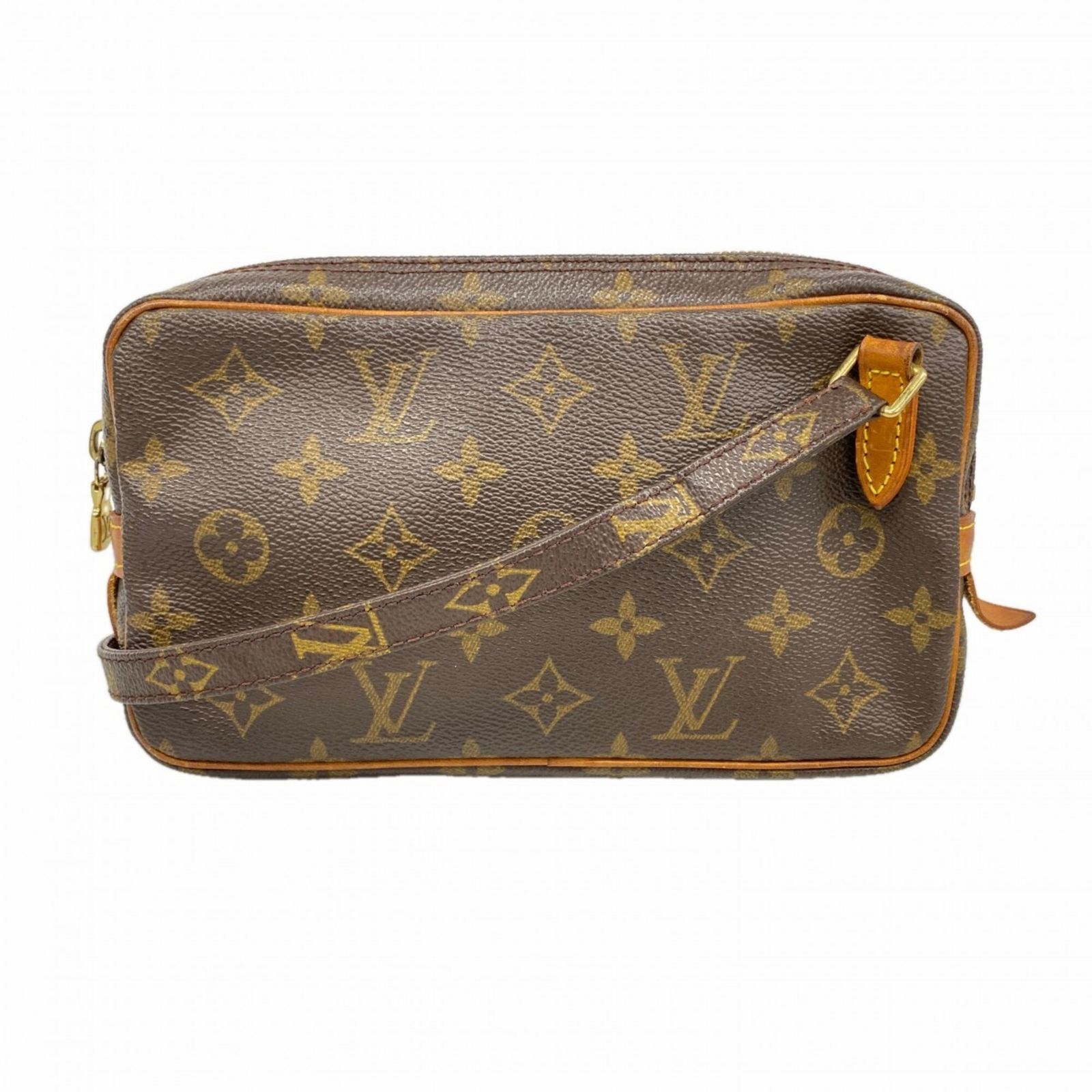 ルイ・ヴィトン(Louis Vuitton) ルイ・ヴィトン ショルダーバッグ モノグラム マルリーバンドリエール M51828 ブラウンレディース