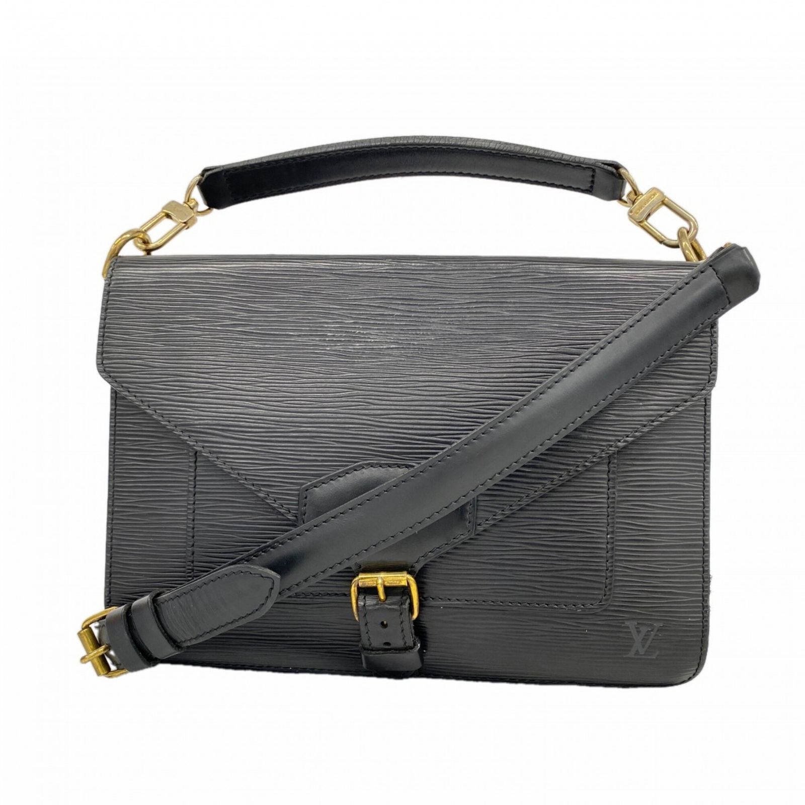 ルイ・ヴィトン(Louis Vuitton) ルイ・ヴィトン ハンドバッグ エピ ビファス M52322 ノワール 2wayバッグレディース