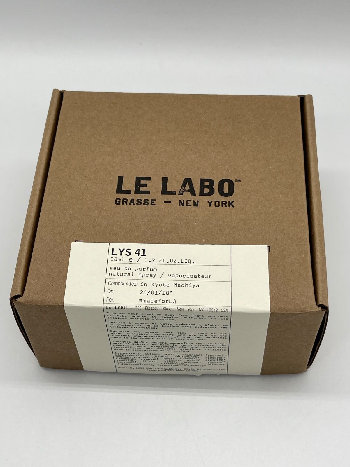 LE LABO ル ラボ LYS41 リス41 50ml *2946 - メルカリ