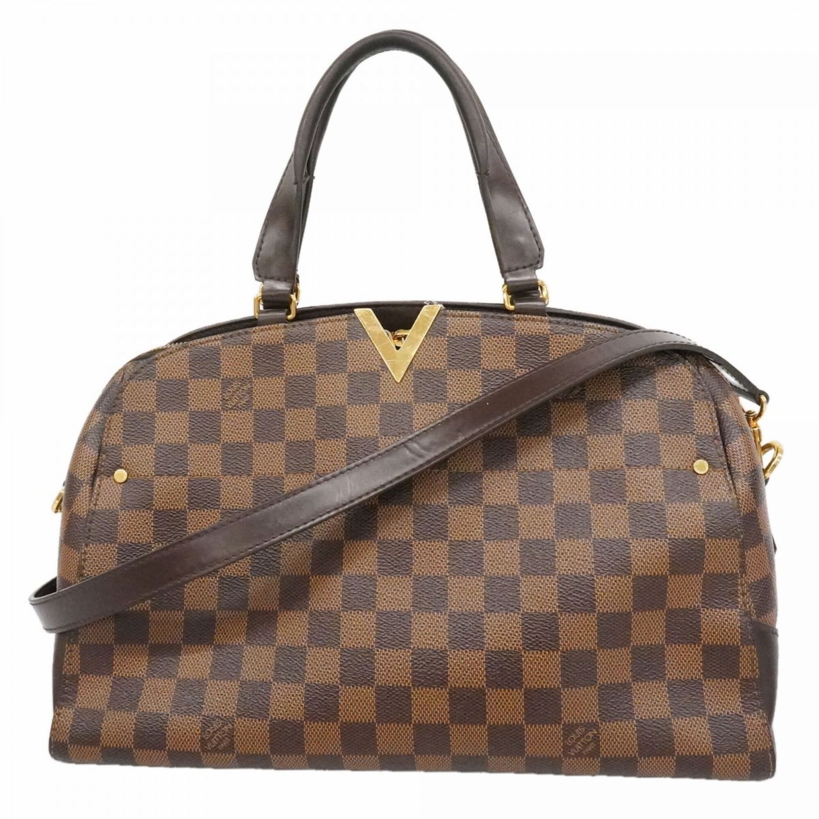 ルイ・ヴィトン(Louis Vuitton) ルイ・ヴィトン ハンドバッグ ダミエ ケンジントンボーリング N41505 エベヌ 2wayバッグレディース OP007174