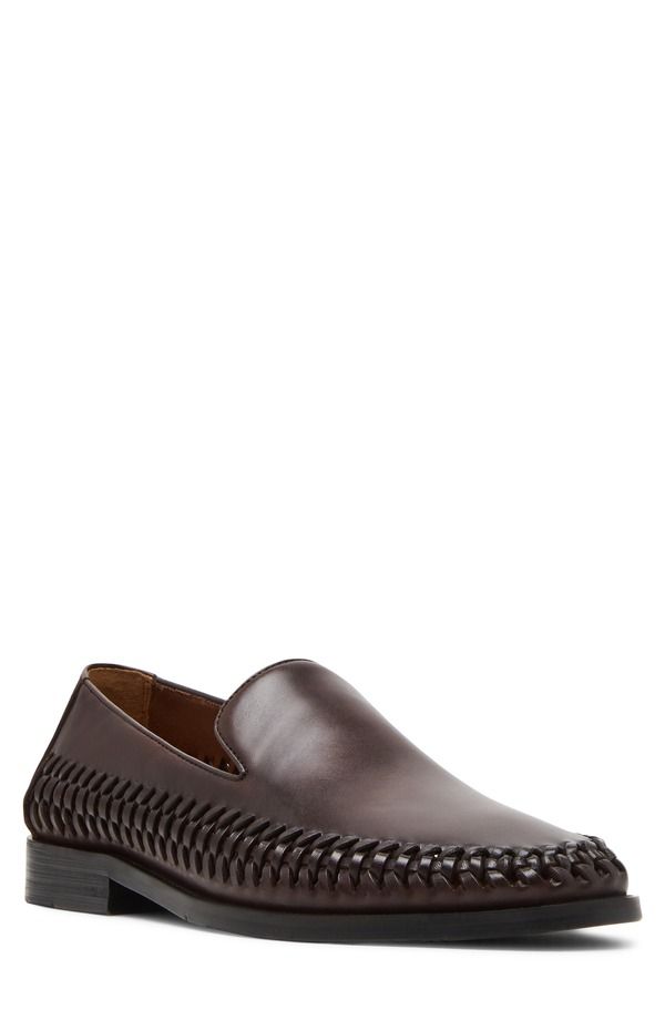 スティーブ マデン メンズ シューズ ローファー Steve Maddenewbury Loafer Brown Leather ブラウン