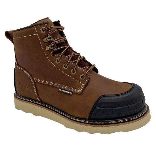 アドテック メンズ シューズ ブーツ・レインブーツ AdTec Guardian 6 Toe Guard Work Boot Crazy Horse