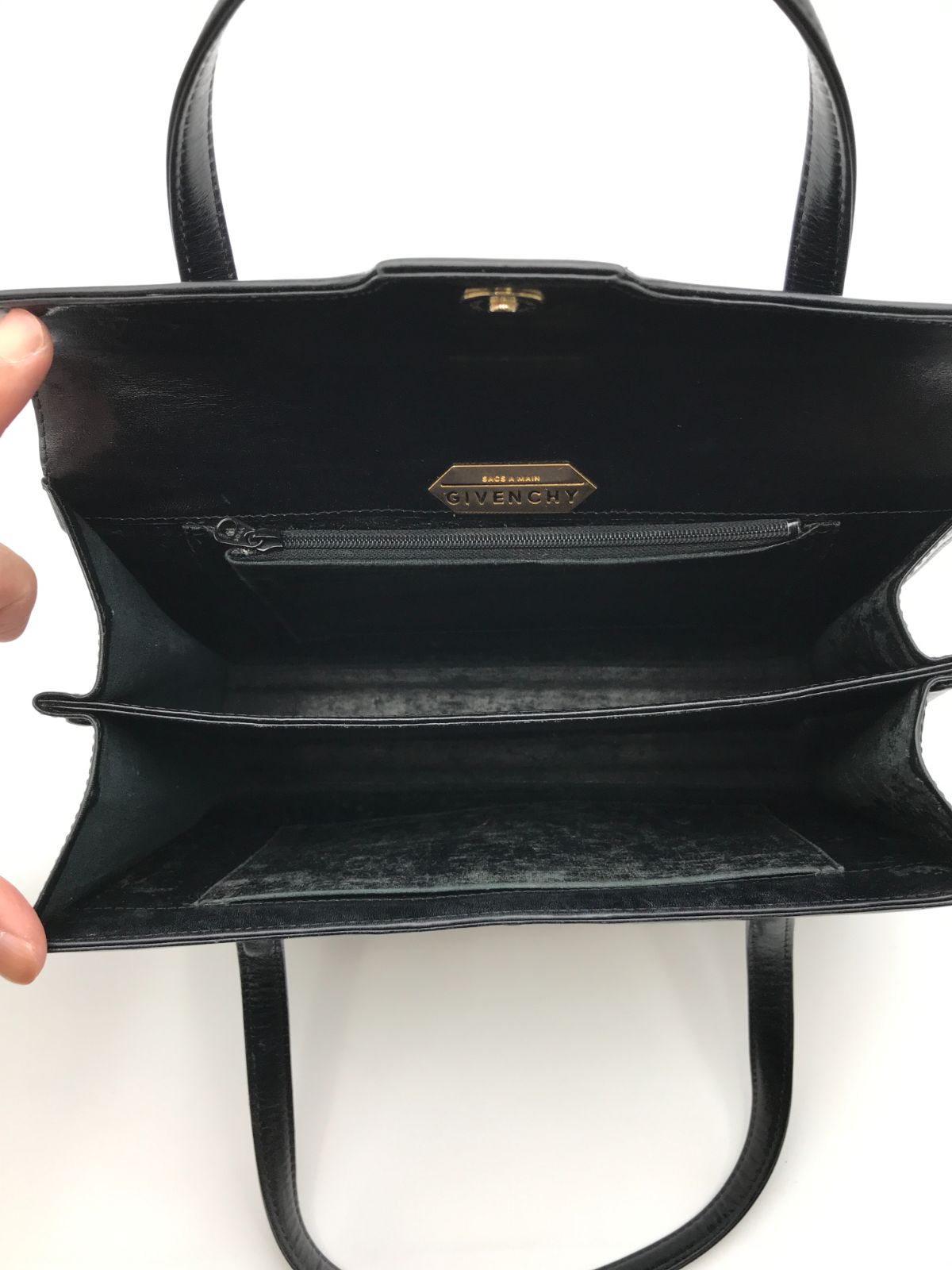 Givenchy ジバンシー ハンドバッグ フォーマルバッグ 4Gロゴ レザー