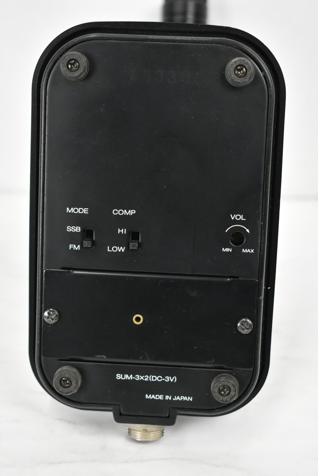 アドニス（Adonis）卓上マイクロホン「AM-508E」 と付属品 アドニス