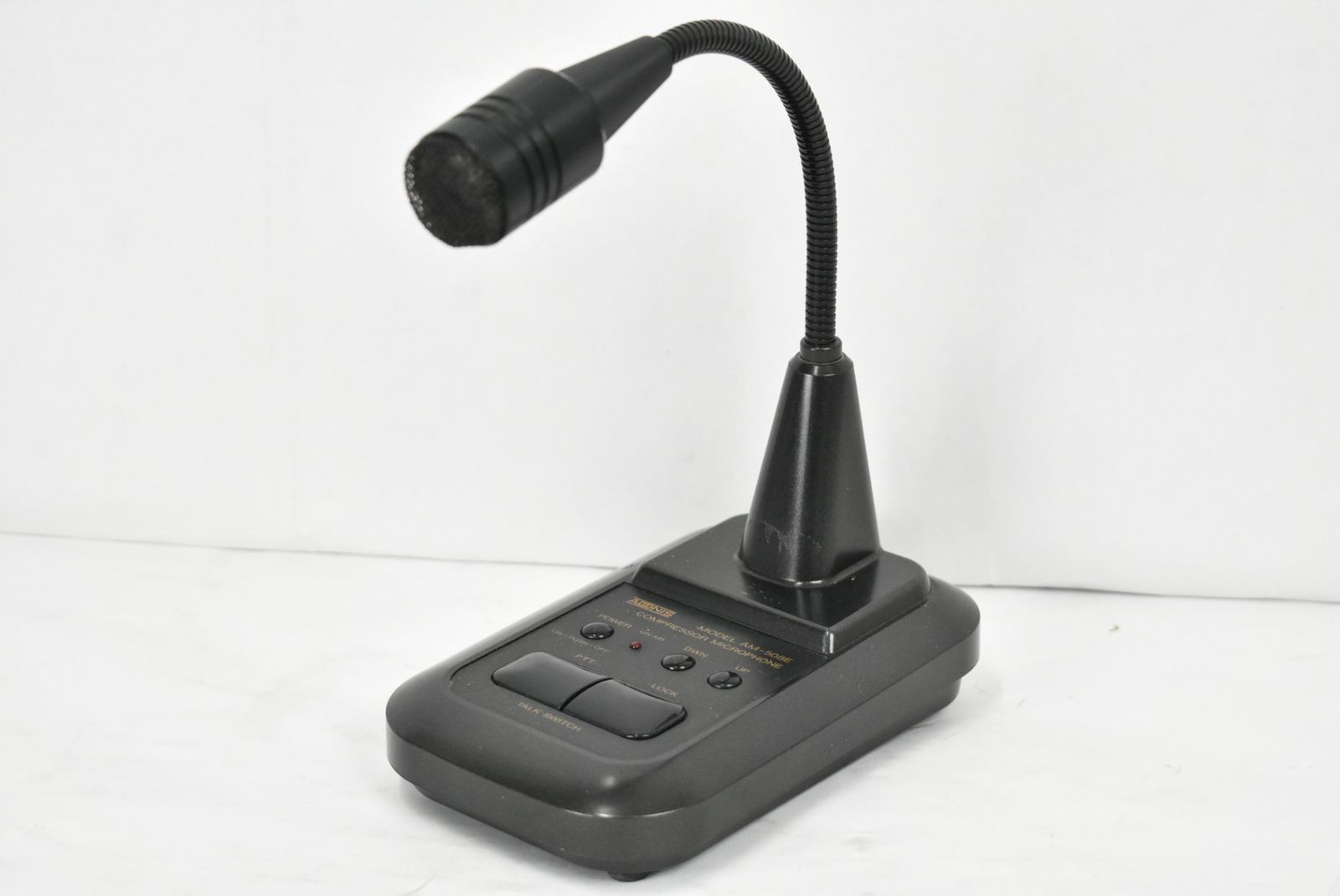 現状品 アドニス スタンドマイク AM-508E ADONIS 卓上マイクロホン アマチュア無線 ITJ8QUYLH5Z0-D-J02-byebye