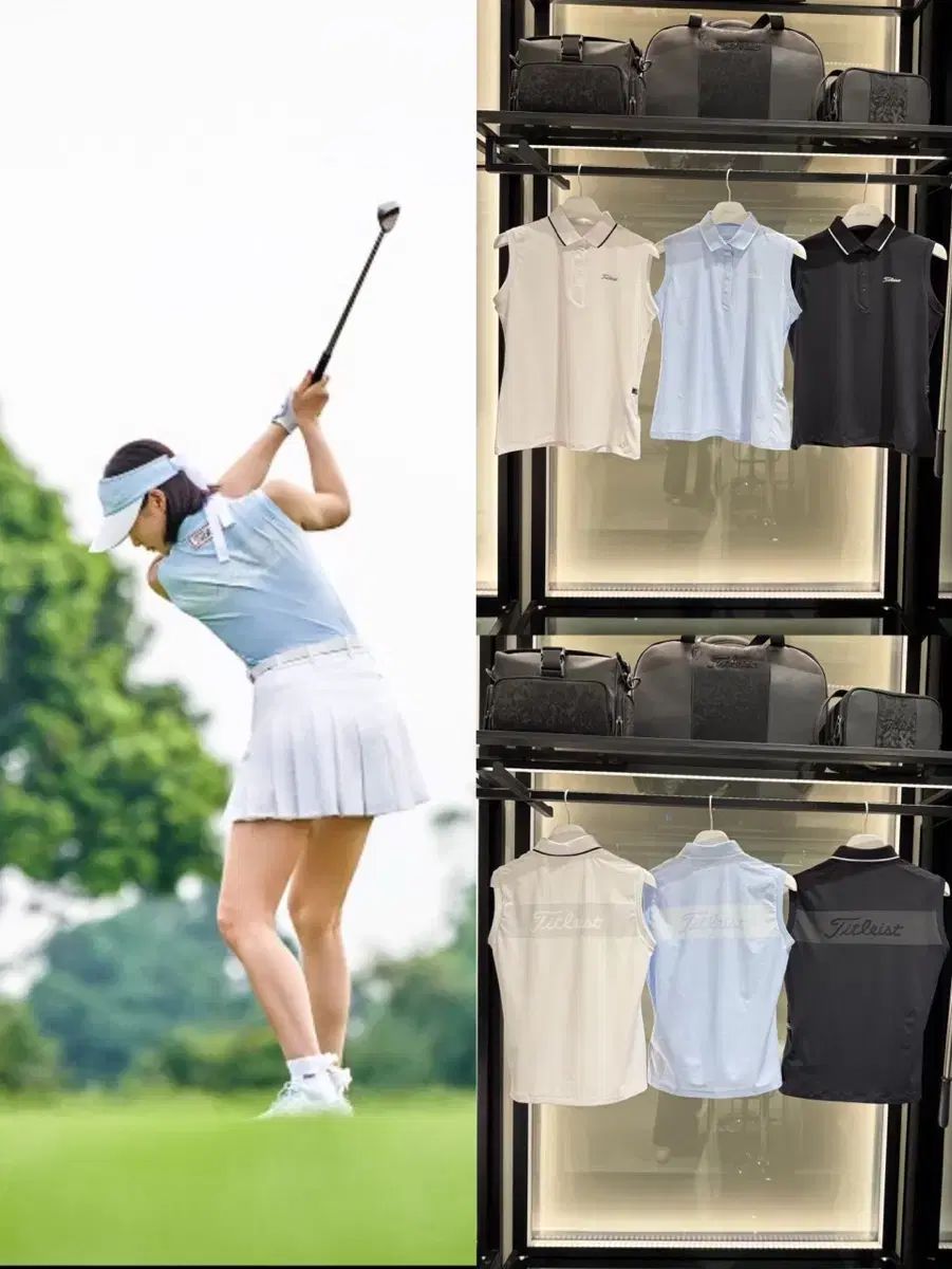 Titleist レディース ノースリーブカットソー