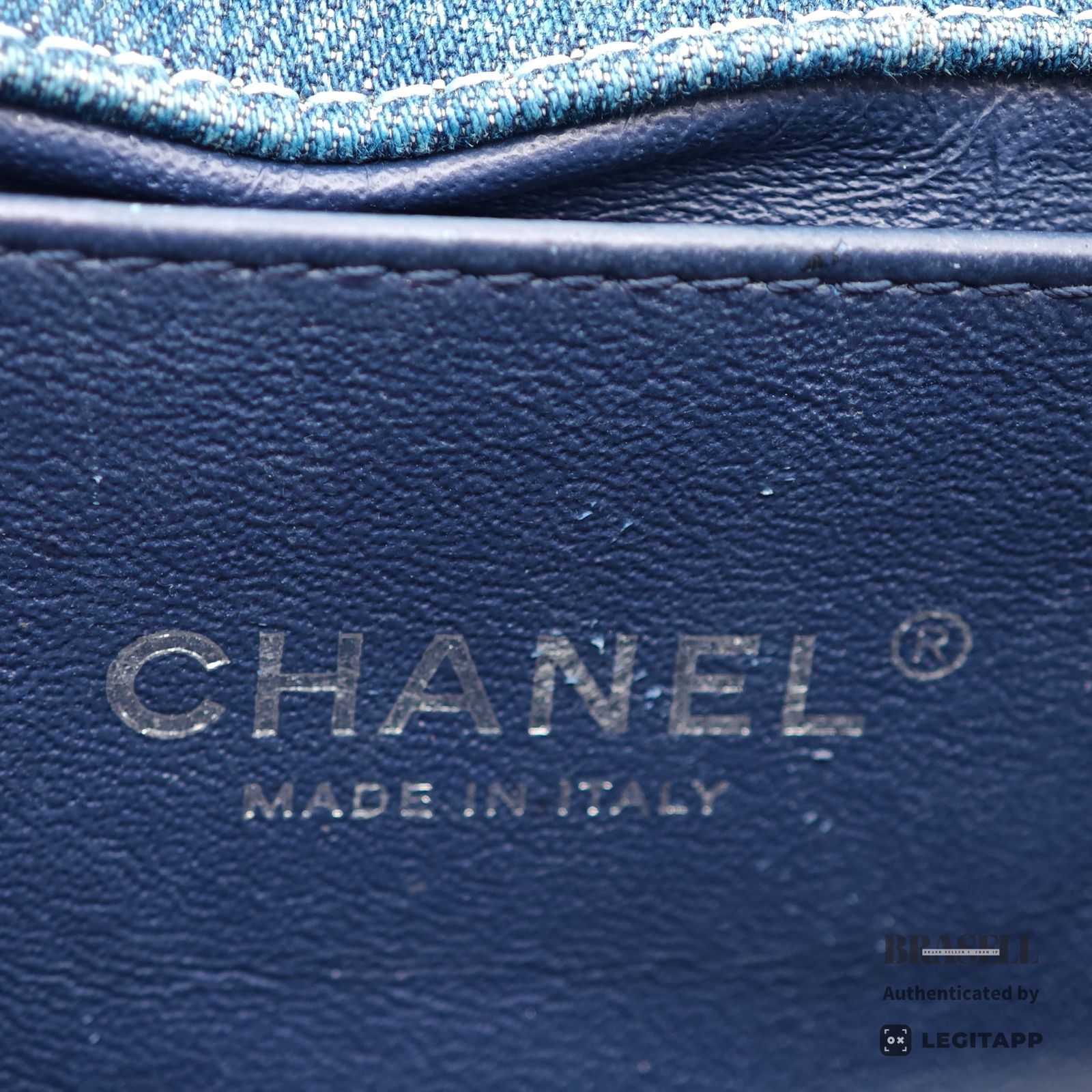 CHANEL ボーイシャネル デニム ツイード バッグ ショルダーバッグ