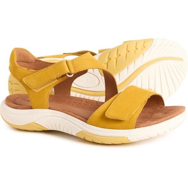 コブ ヒル レディース シューズ サンダル レザー Cobb Hill Fiah Sandals Leather For Women Yellow イエロー