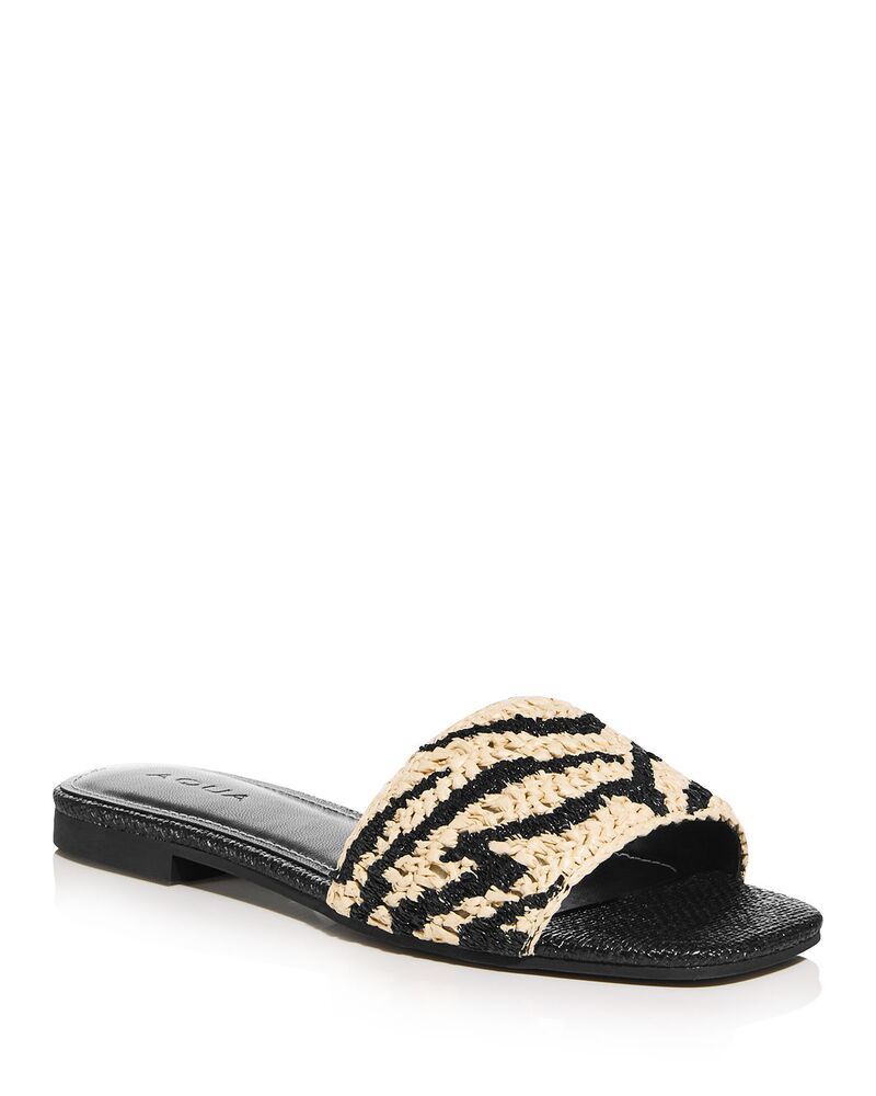 アクア レディース シューズ サンダル AQUA Womens Dyln Sandals Exclusive Zebra アニマル
