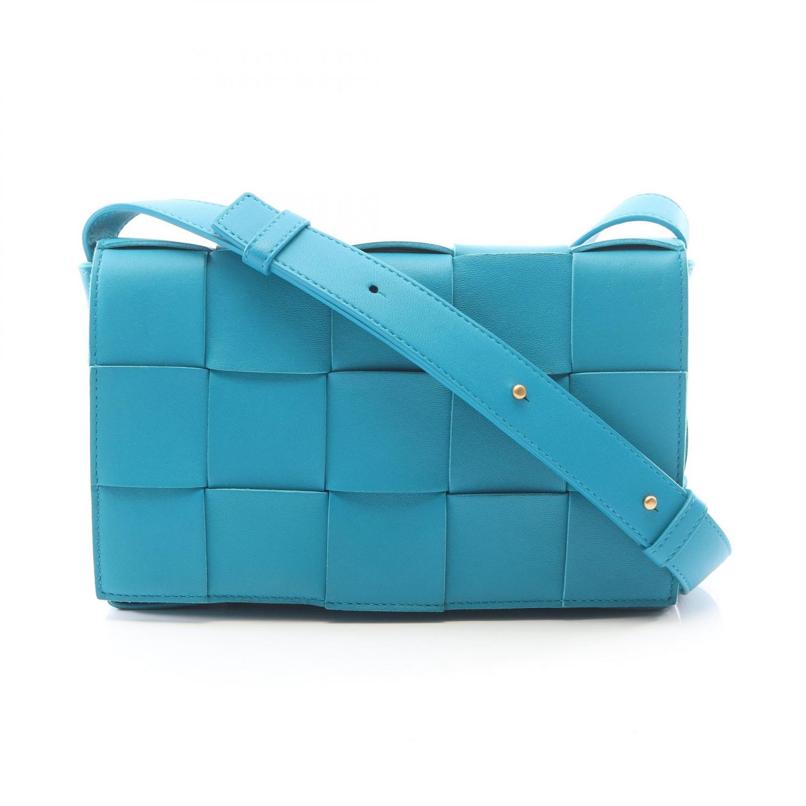 BOTTEGA VENETA ボッテガヴェネタ カセット クロスボディ マキシイントレチャート ショルダーバッグ