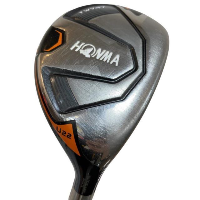 中古】 本間ゴルフ TOUR WORLD TW747 22° ユーティリティ UT VIZARD UT