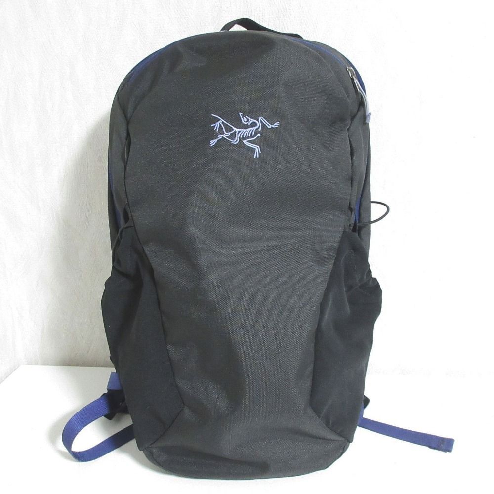 美品 ARC'TERYX アークテリクス マンティス16 バックパック リュック ブラック パープル メンズ レディース 古着 中古 USED