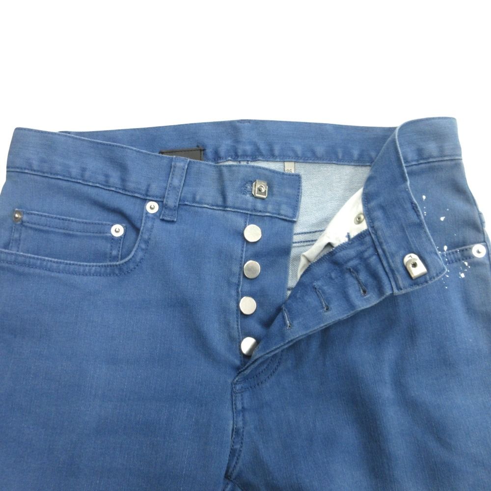 良品 DIOR HOMME ディオール・オム ペイント スキニー デニム パンツ