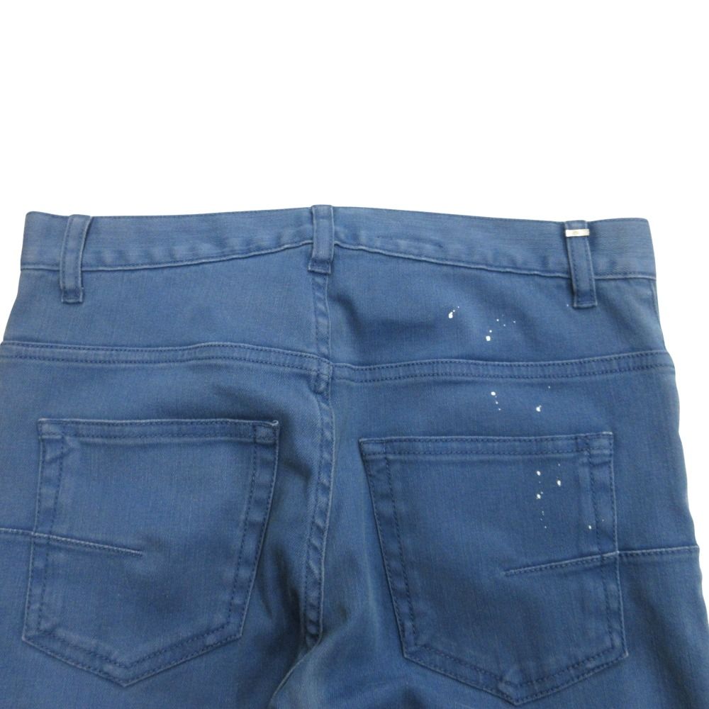 良品 DIOR HOMME ディオール・オム ペイント スキニー デニム パンツ