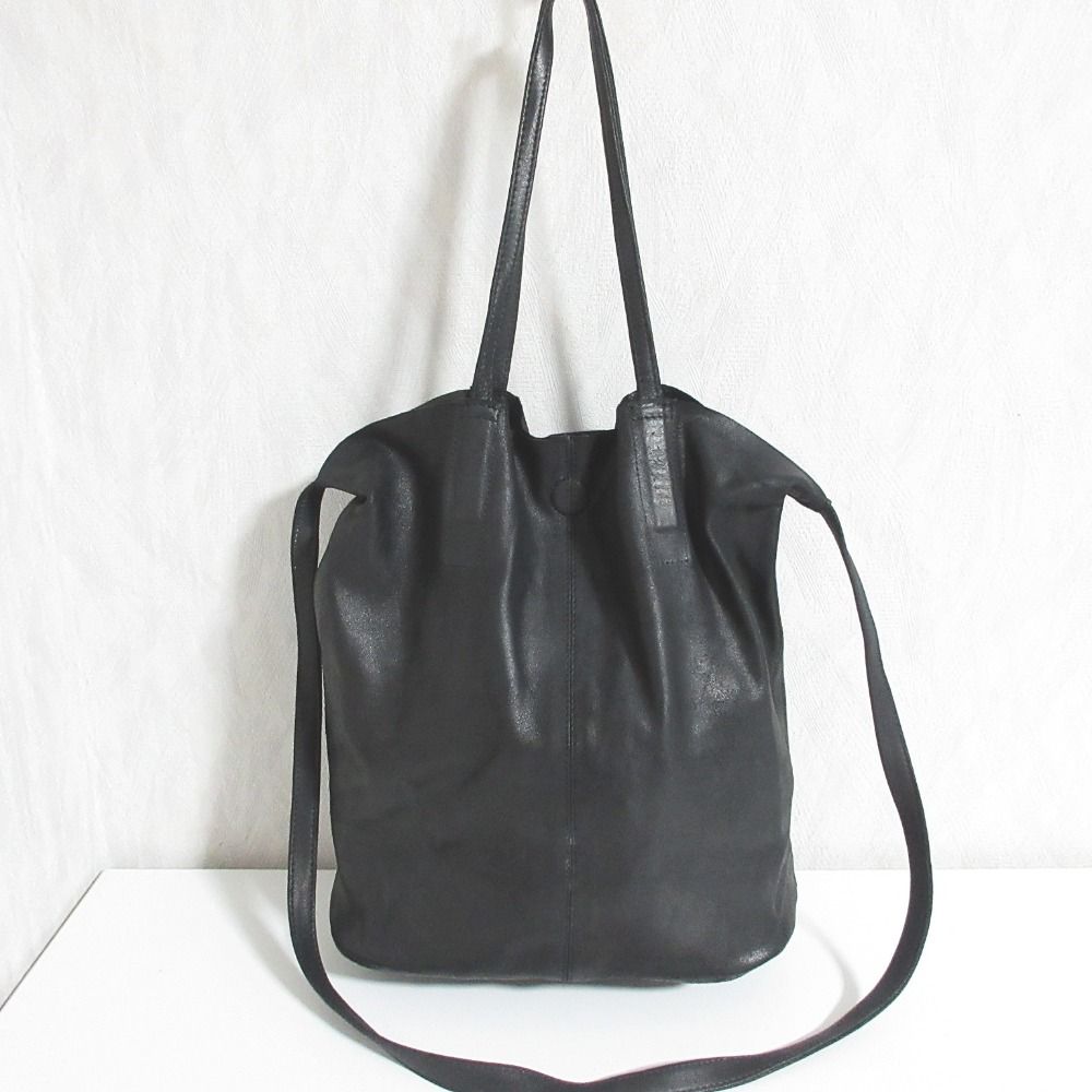 良品 Morphee モルフェ 3WAY MIDIUM TOTE ロング トートバッグ ML-BLK-1 ブラック メンズ レディース 古着 中古 USED