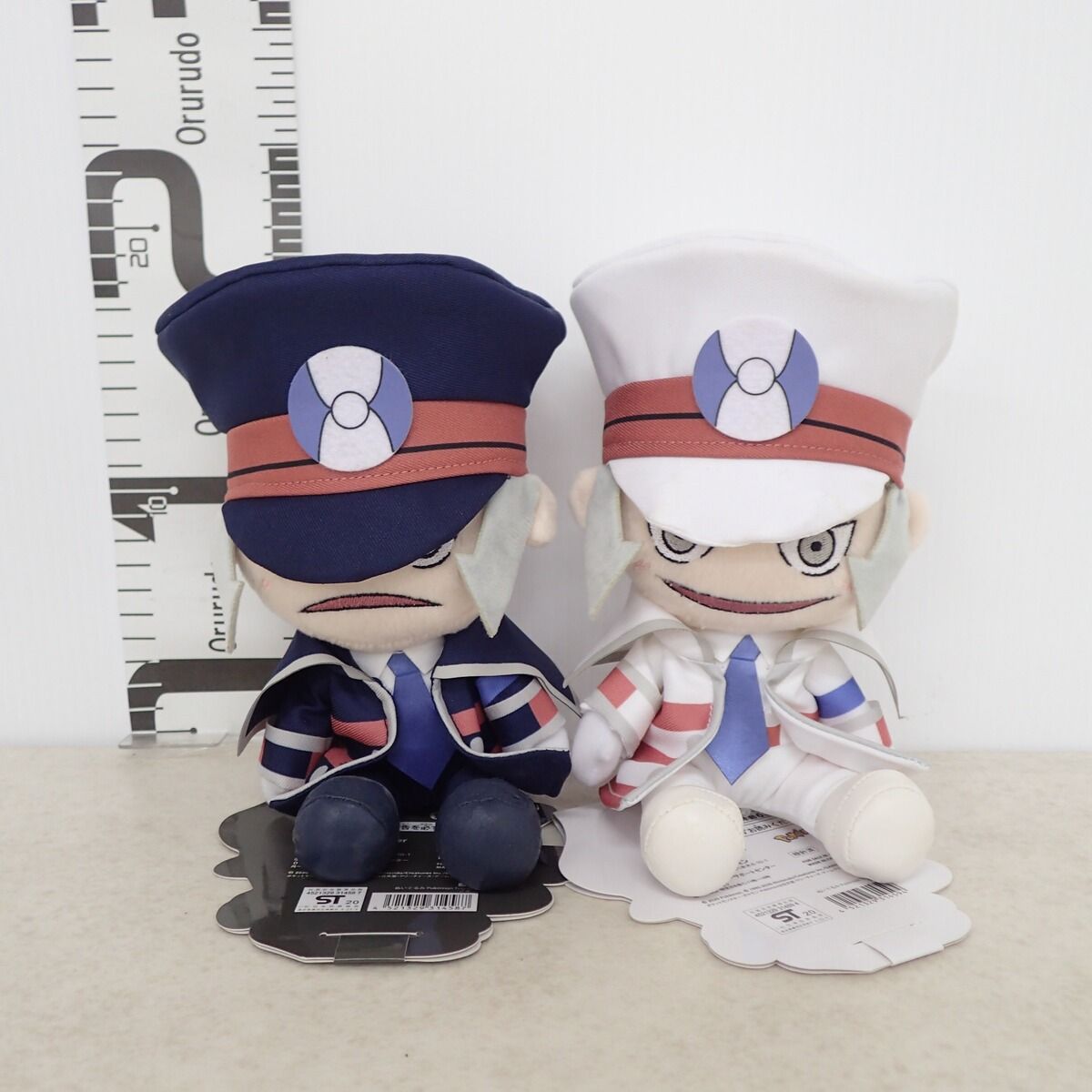 ポケットモンスター ポケモンセンター限定 ぬいぐるみ ノボリ クダリ 2点 ポケモンセンター ぬいぐるみ Pokemon Trainers ノボリ/クダリ 2体