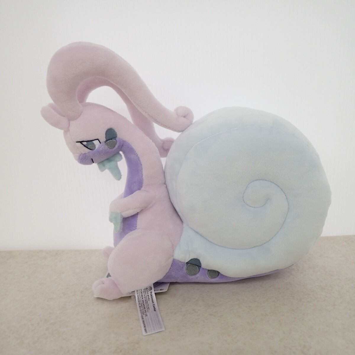 ポケモンセンター　ヒスイ　ヌメルゴン　ぬいぐるみ ポケモンセンター ぬいぐるみ ヒスイヌメルゴン 紙タグ付き