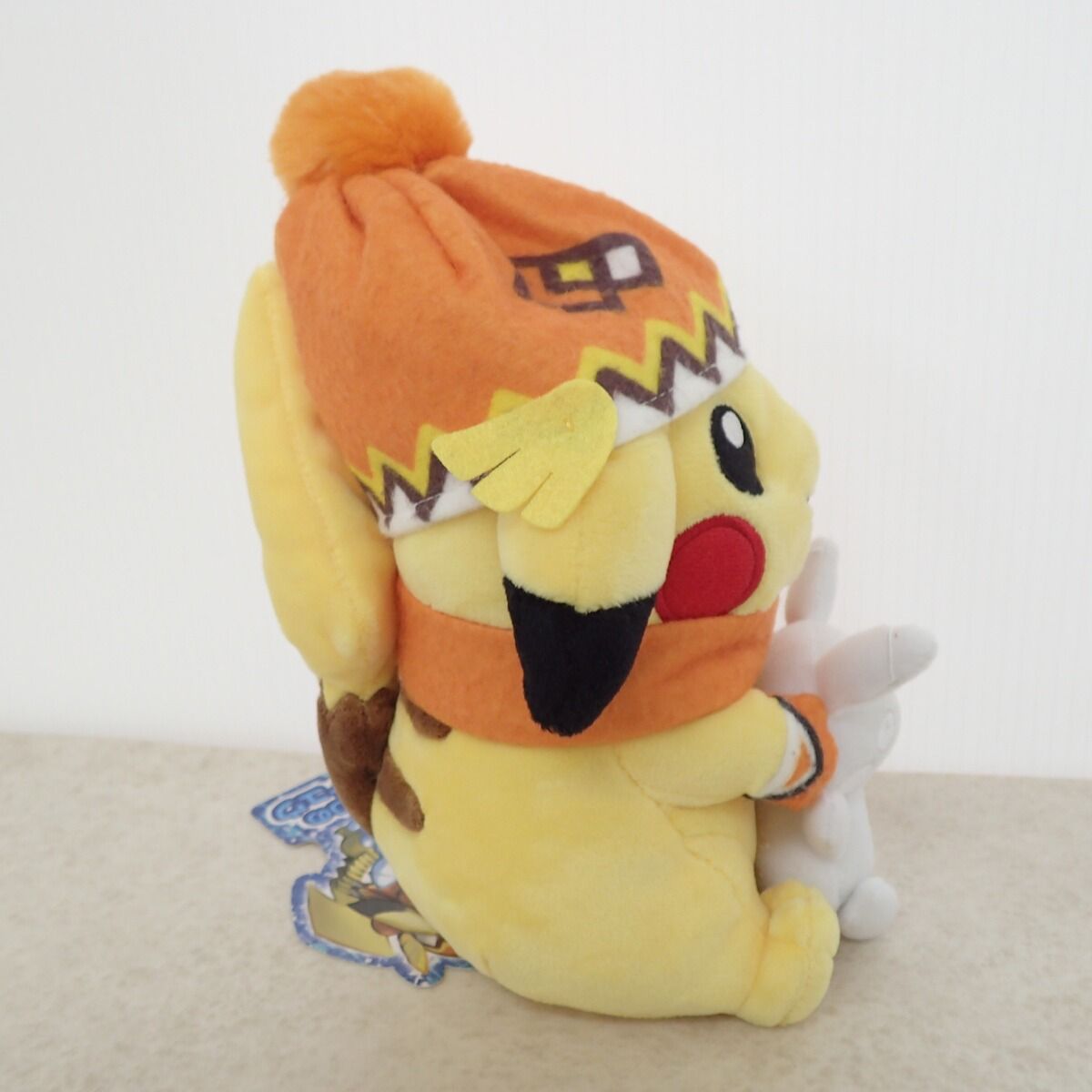 ポケモンセンター ぬいぐるみ 雪まつりのピカチュウ 紙タグ付き