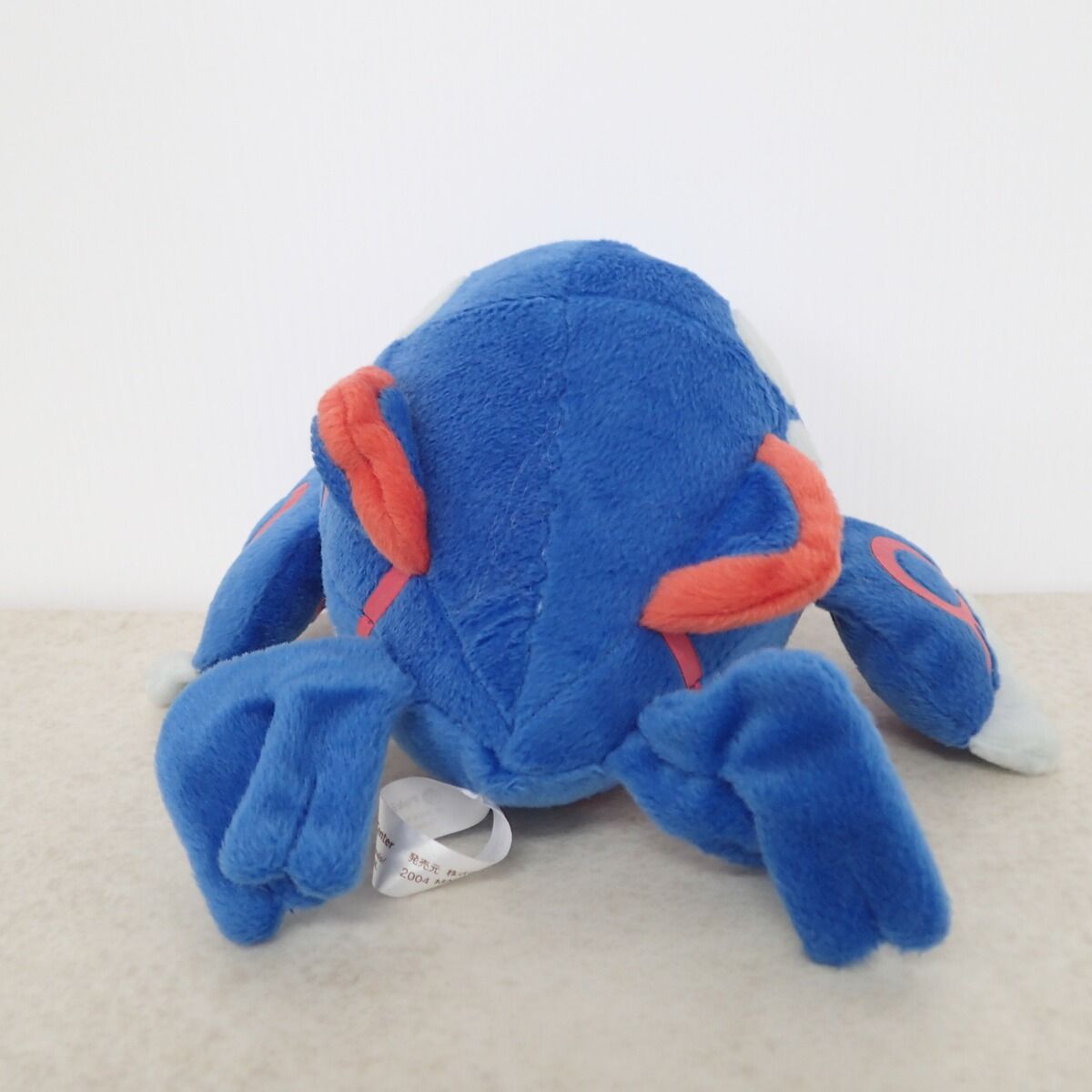 ポケモンセンターポケドールカイオーガ2003年初期希少品タグ付き ポケモンセンター ポケドール カイオーガ 2004年 紙タグ無