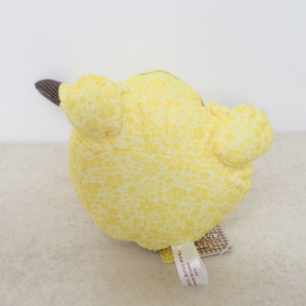 ポケモンセンター ぬいぐるみ ポケモンパッチワーク ピカチュウ 紙タグ