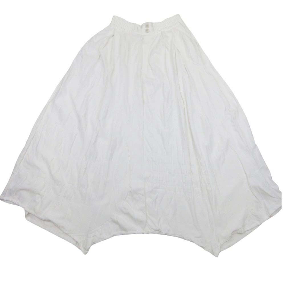 美品 bajra バジュラ ワイド サルエルパンツ アルファベットエンボス