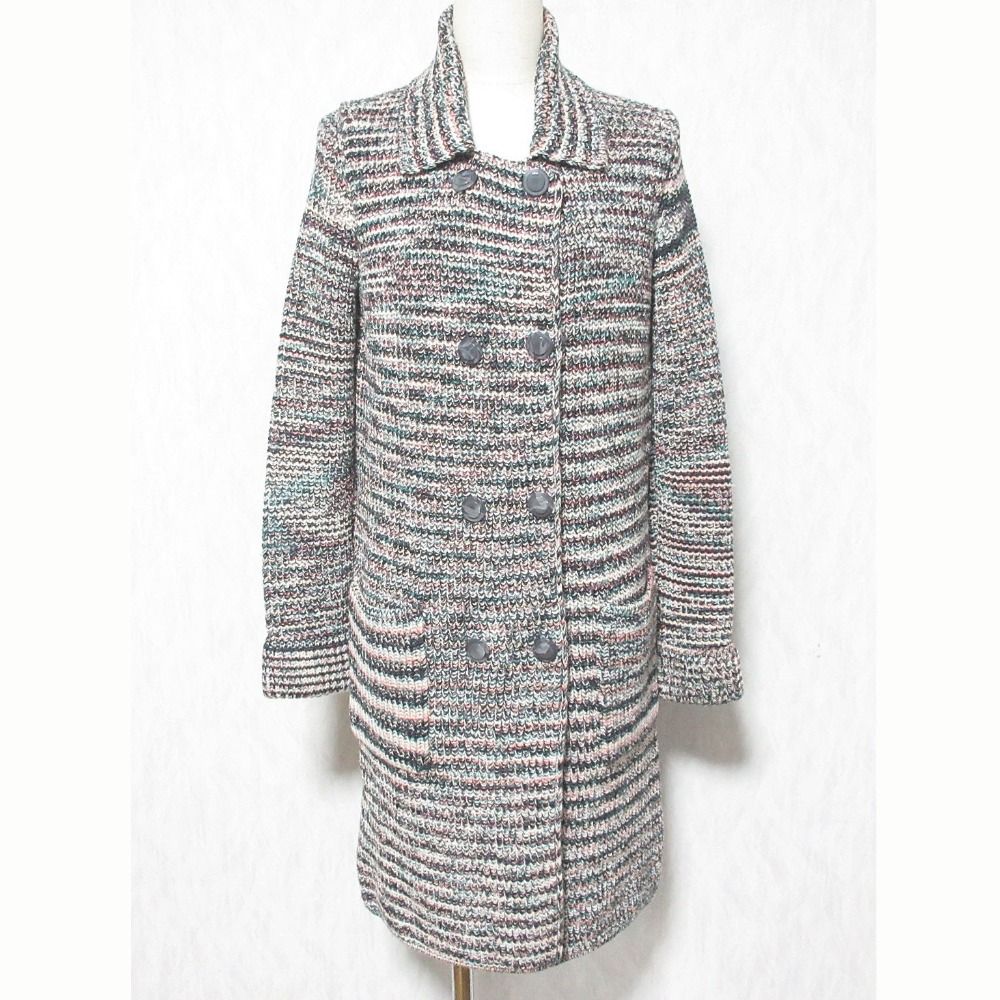 美品 MISSONI ミッソーニ ダブルブレスト ニットコート 147530 サイズ