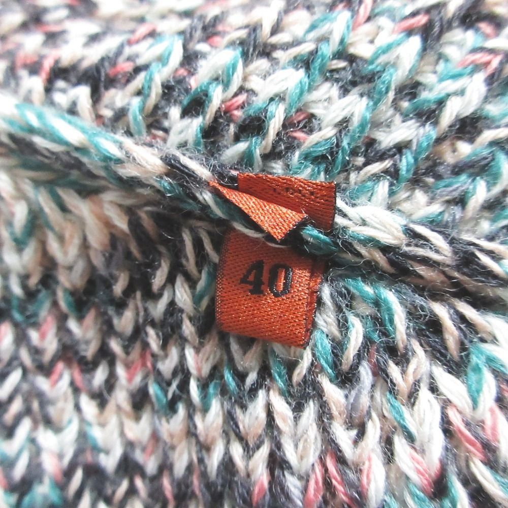 ジャケット/アウター 美品 MISSONI ミッソーニ ダブルブレスト ニット 