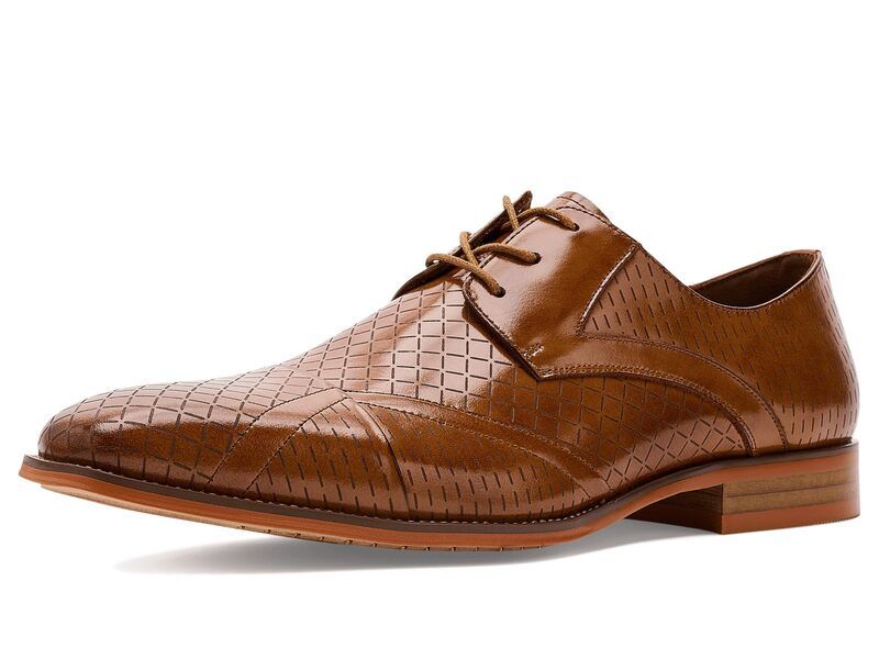 ステイシーアダムス メンズ シューズ オックスフォード キャップ Stacy Adams Hobson Cap Toe Oxford Tan タン