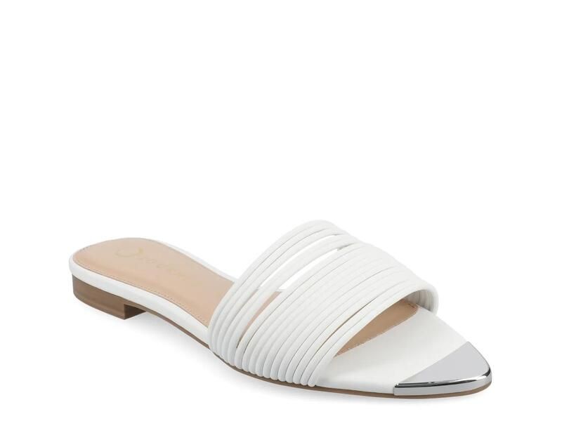 ジャーニー レディース シューズ サンダル JourneeFeather Sandal White ホワイト