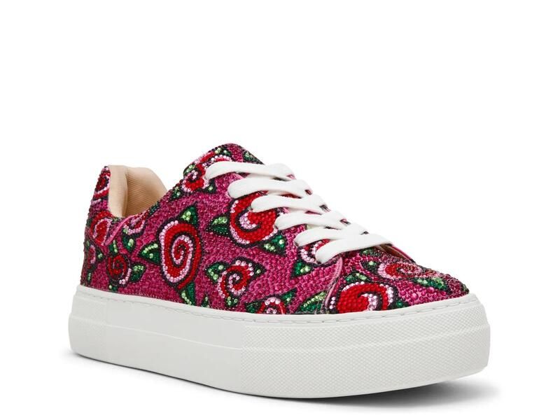 ベッツィジョンソン レディース シューズ スニーカー プラットフォーム Betsey JohnsonSidny Platform Sneaker Fuchsia フューシャ