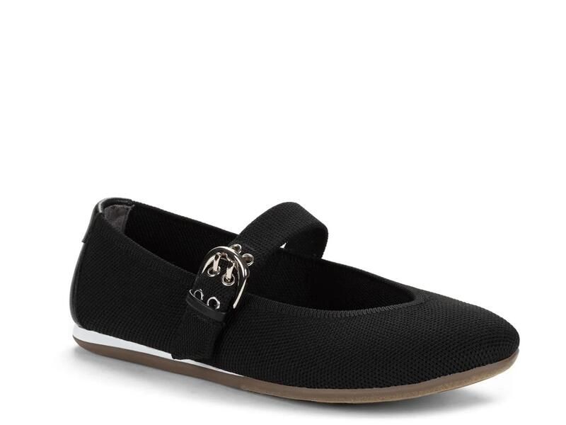 ミートゥー レディース シューズ パンプス Me TooVessi Mary Jane Flat Black ブラック