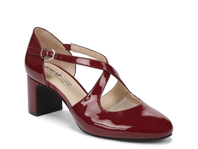 ライフストライド レディース シューズ パンプス LifeStrideTracy Pump Dark Cherry Patent Synthetic