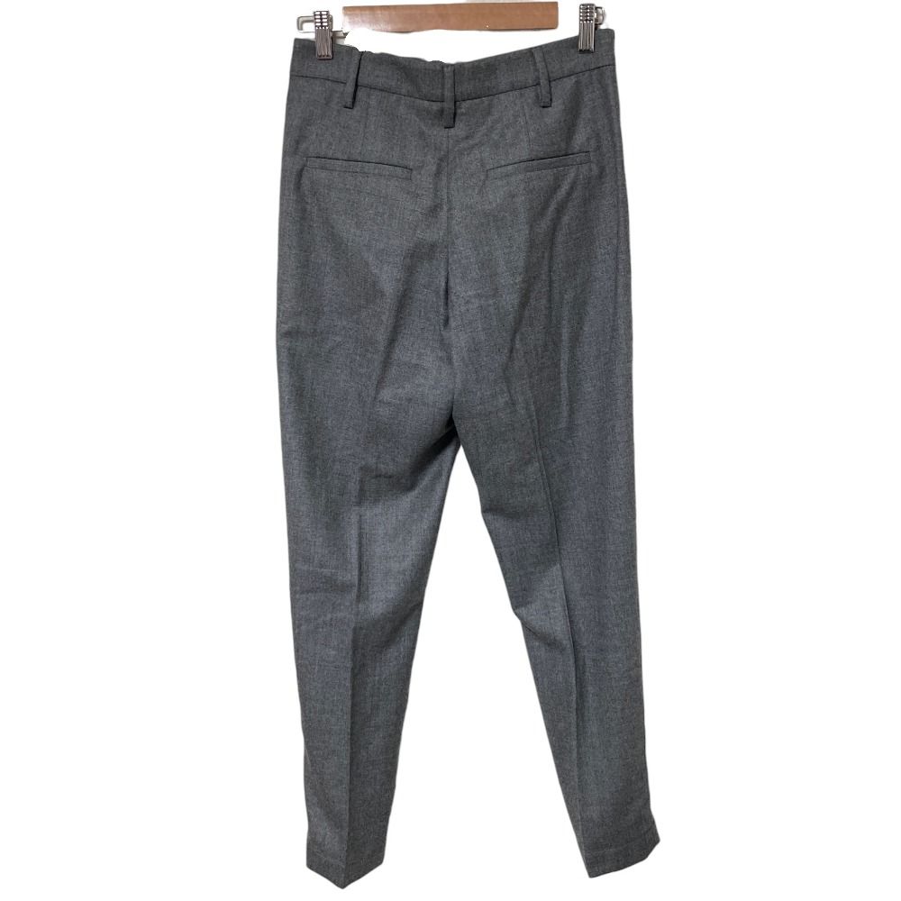 【BRUNELLO CUCINELLI】ブルネロクチネリテーパードウール超美38 美品 BRUNELLO CUCINELLI ブルネロクチネリ ウール テーパード