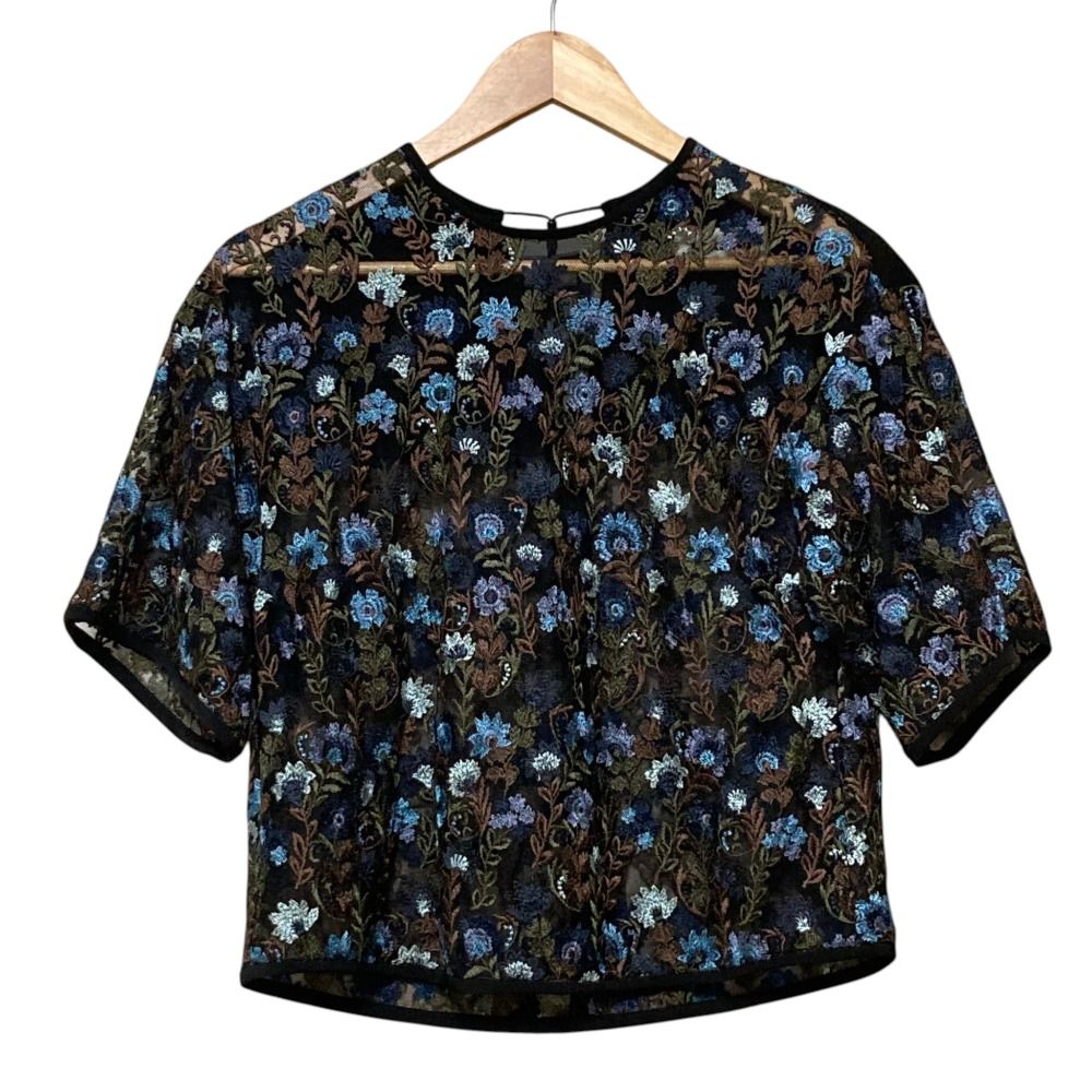 美品 LOKITHO ロキト BOTANICAL EMB. TOP ボタニカル エンブロイダリー