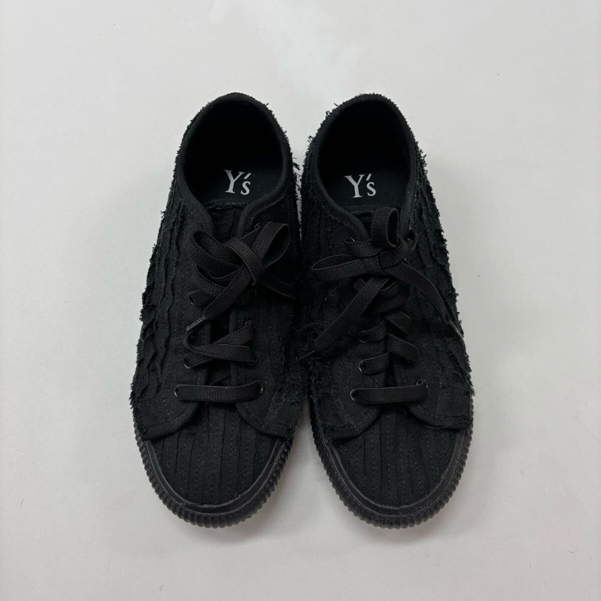 ❤️ワイズy's キャンバススニーカー【新品】 24cm 良品 Y's ワイズ Yohji Yamamoto ヨウジヤマモト CUTTINGS CANVAS