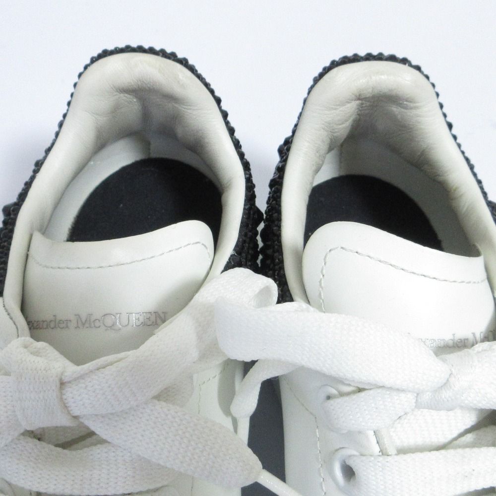 良品 Alexander McQueen アレキサンダーマックイーン ラインストーン