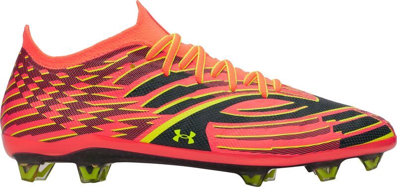アンダーアーマー メンズ シューズ スニーカー Under Armour Shadow Elite 4 Mach FG Soccer Cleats OrangeGreen オレンジ